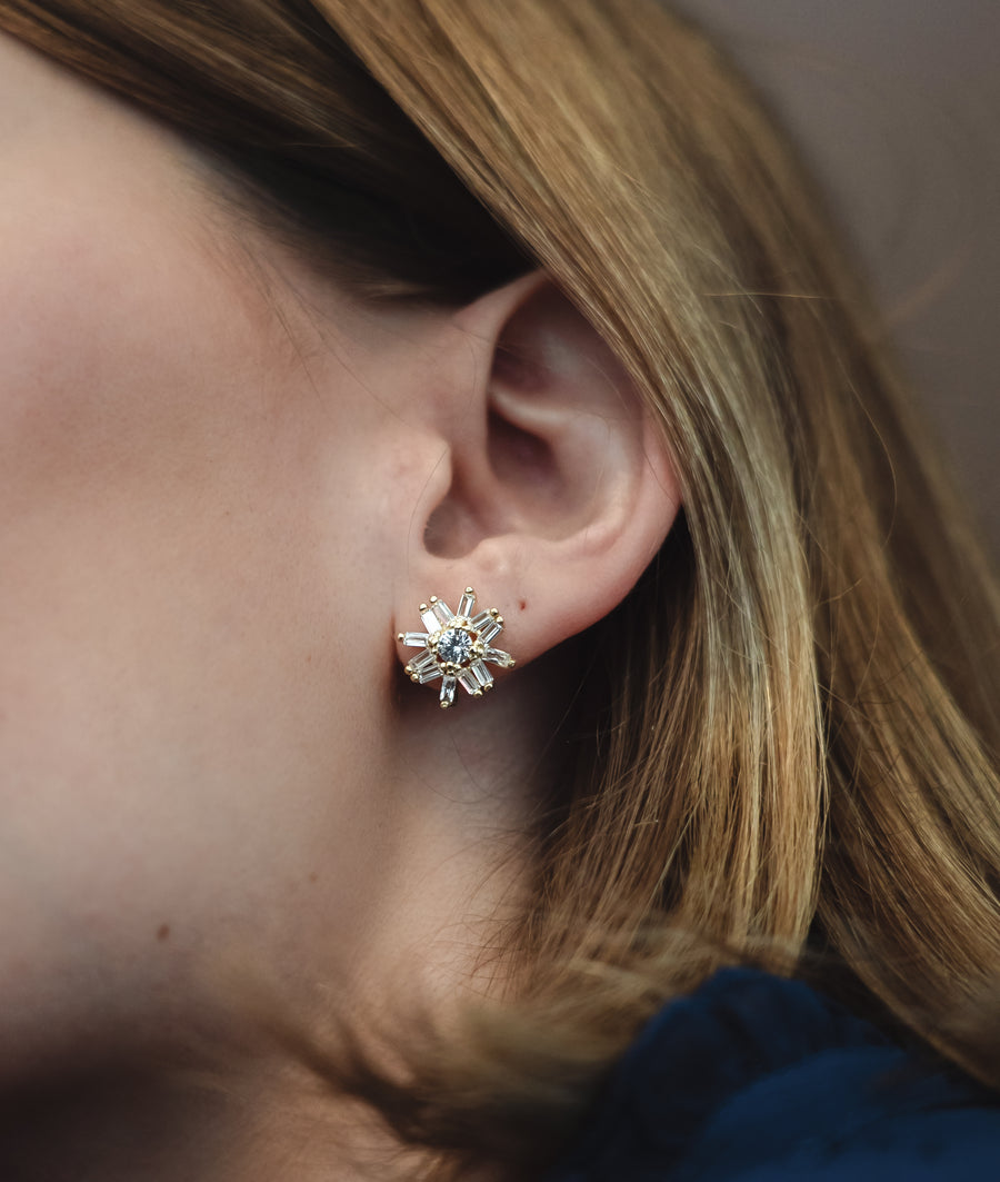 Snowflake Earring