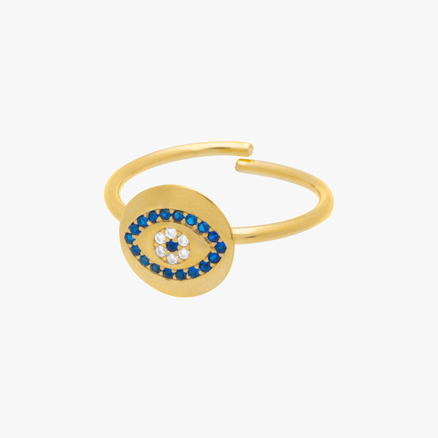 Eye Button Ring