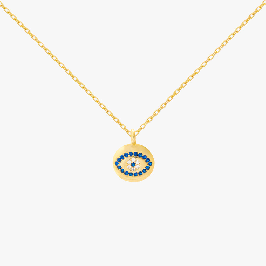 Eye Button Necklace